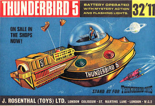Thunderbird toy box design by my Grandfather Jack Rosenthal