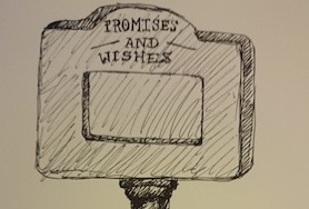 sketch of the promises and wishes machine